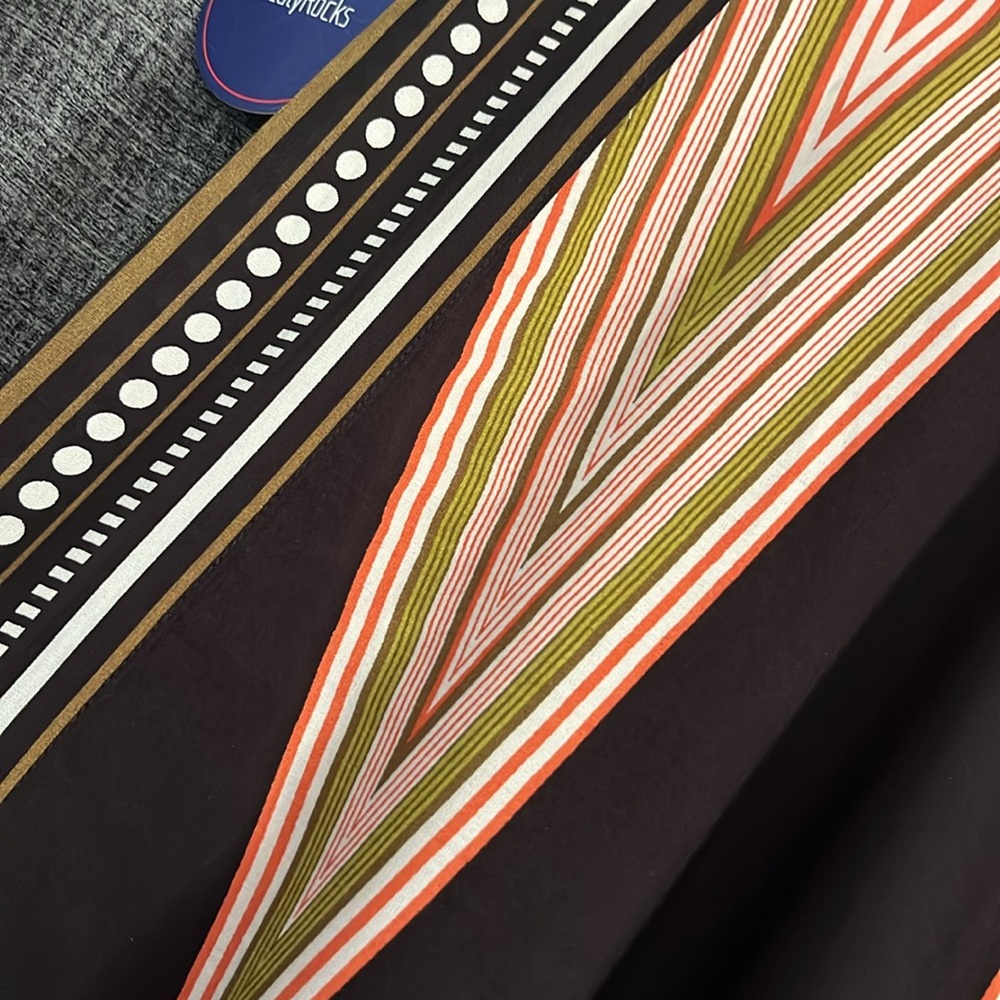 Geometric Kimono Robe / Cover Up - Picture 7 of 8